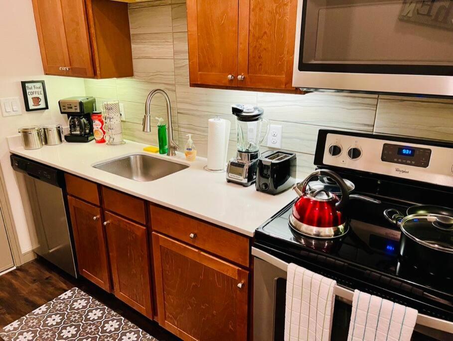 ヒューストンApto 1 Bed - Kitchen - Free Parkingアパートメント エクステリア 写真